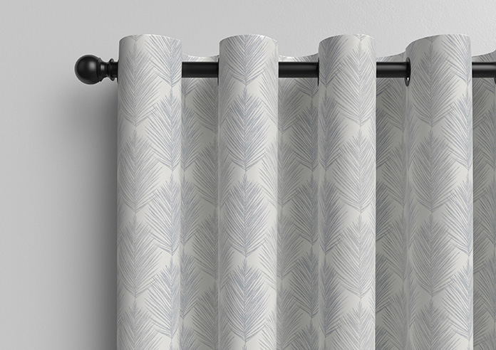 Gentle Palm, Stone - Made to Measure Curtains - Image 12